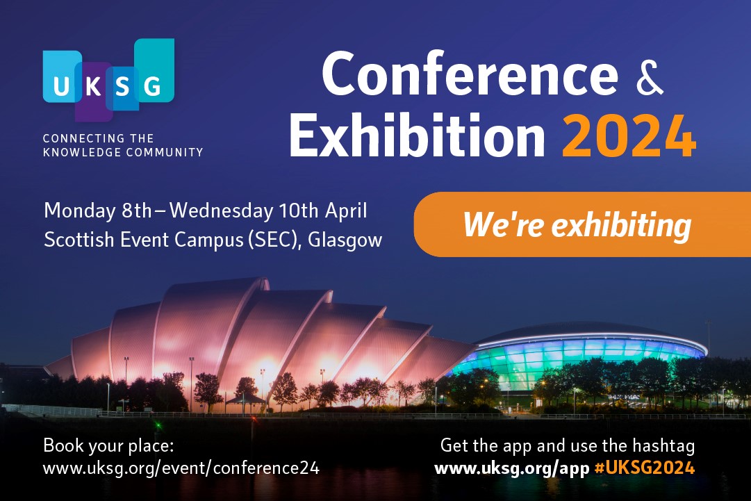 We are thrilled to be coming back to Glasgow for the annual UKSG Conference. Come pay us a visit at stands 58 & 60  #UKSGConference #UKSG2024 #AcademicPublishing