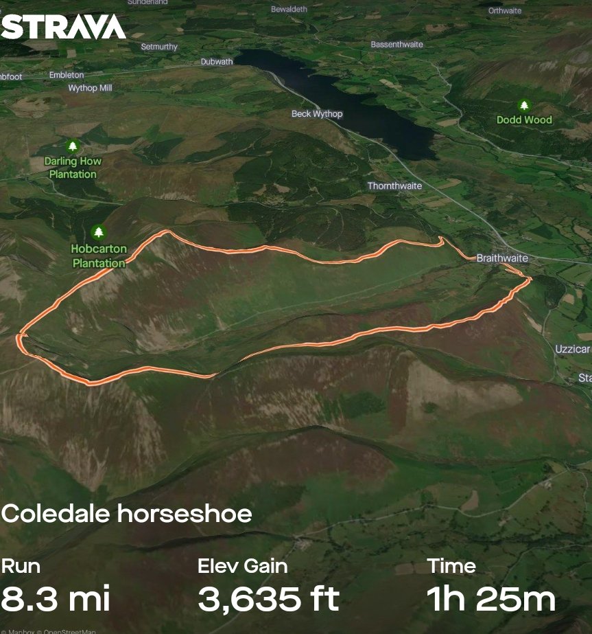 ClarenceKeswick's tweet photo. What a cracking weather weekend our Easter guests had. Very busy in the house but managed to fit the #coledalehorsesheo #fellrace in on Saturday. What a great event.  #fellrunning #clarencehousekeswick https://t.co/AuLdGobE2E