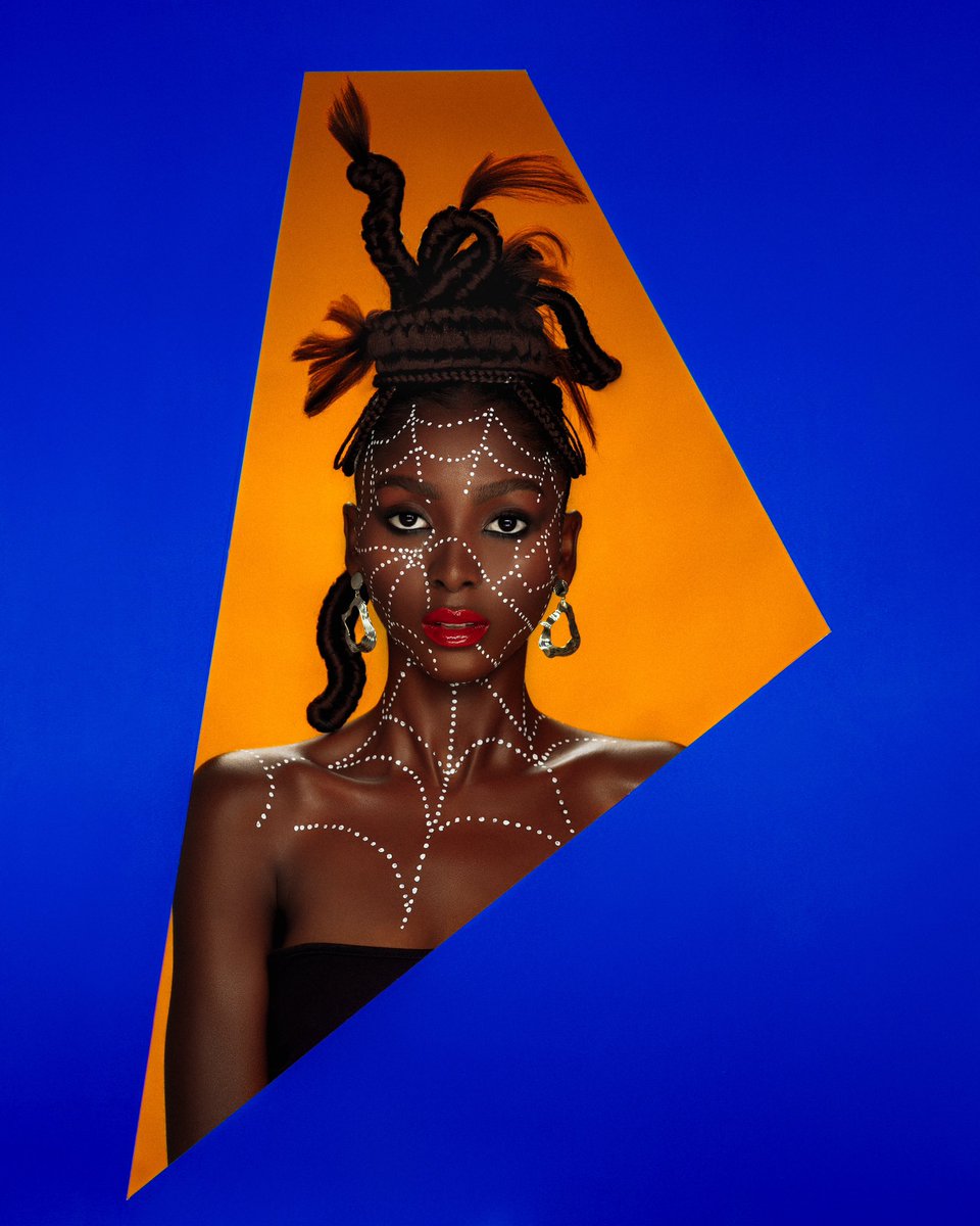 Hayoor_'s tweet photo. Black woman (African woman) 🌍 ▶️

Redefined Beauty Editorial ii 🫧🪄

Muse @derin.wills 
Artist / Art direction @casskoncept1 
Hair artist @hairbyope_smade 
PhotoG / CD @hayoor https://t.co/ef7yYCoT3z