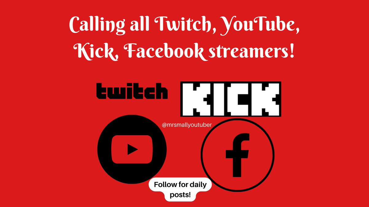 Calling all Twitch, YouTube, Kick, Facebook streamers! 🔁Repost ✅Drop your links🔗 📣Only check out those who repost this post 📈GROW your streams with tubebuddy.com/pricing/ab?a=M… 🔴Turn on🔔 05.04.24