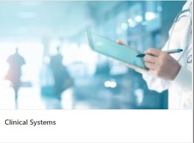Did you know there is a clinical systems area in Therapies SharePoint with quick reference guides and other information about EMIS and Cerner. Click the clinical systems button to find out more!