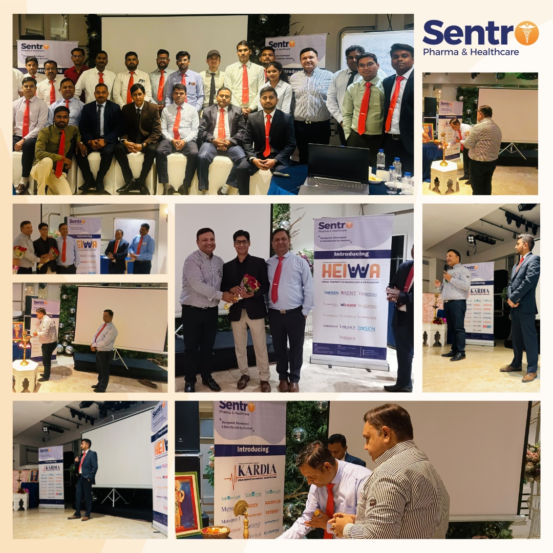 Sentropharma's tweet photo. Explore the highlights of our Financial Year 2024-25 budget meeting, held in the vibrant city of Jabalpur! As we navigate the financial landscapes for the year ahead, Mr. Naveen Rao, chairman of Sentro Pharma and @sentrogroup, led the discussions with strategic precision. https://t.co/KUx95JgYoJ