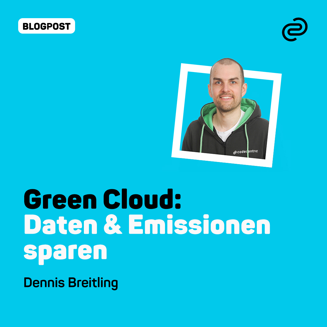 Das Internet produziert jährlich 900 Millionen Tonnen CO₂ – und in seinem Blogbeitrag zeigt unser Kollege Dennis, wie wir bei #PublicCloud-Anbietern Daten, und damit auch Emissionen sparen können! 

Jetzt lesen: cclnk.de/49YvcHA