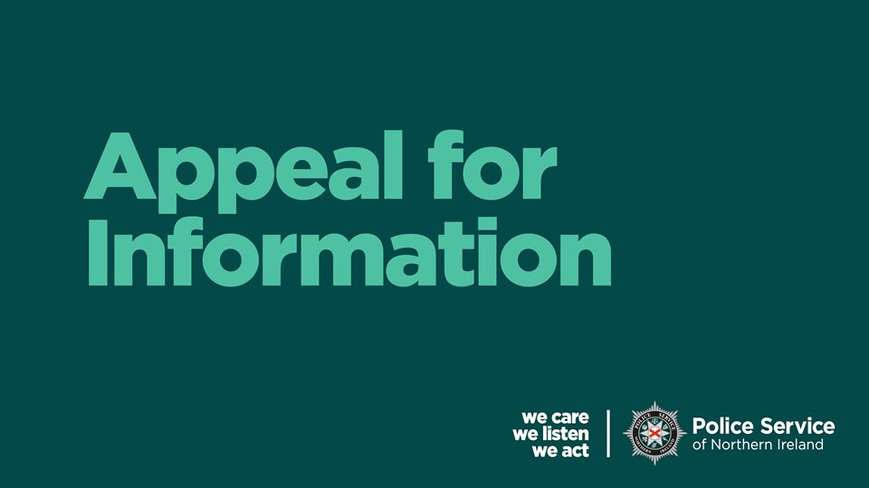 Did you see anything suspicious in the Orangefield area of east Belfast at around 7am this morning? You may be able to help us. More here: orlo.uk/aLYLt