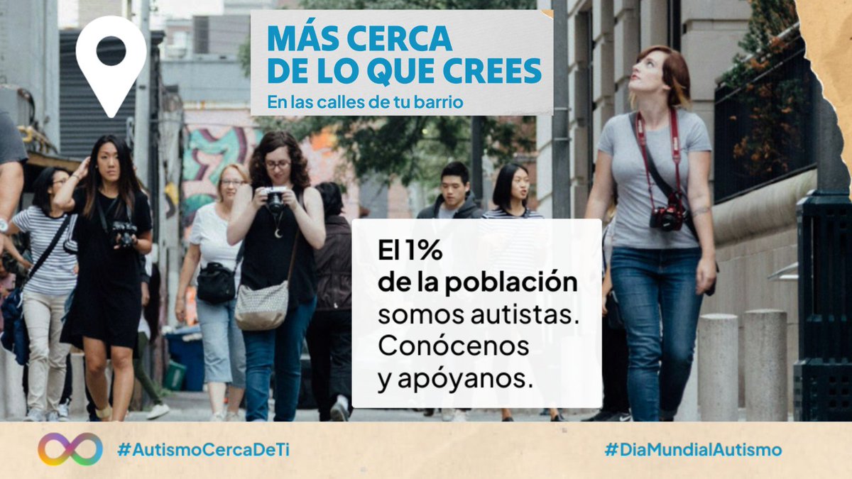 Gracias a la <a href="/XSolidaria/">XSolidaria</a> se financian proyectos que permiten ayudar a las personas con #autismo. Porque están a nuestro lado, más cerca de lo que creemos. En el #DíaMundialAutismo, nos sumamos a la campaña #AutismoCercaDeTi, de <a href="/Autismo_Espana/">Autismo España</a> y el movimiento asociativo
