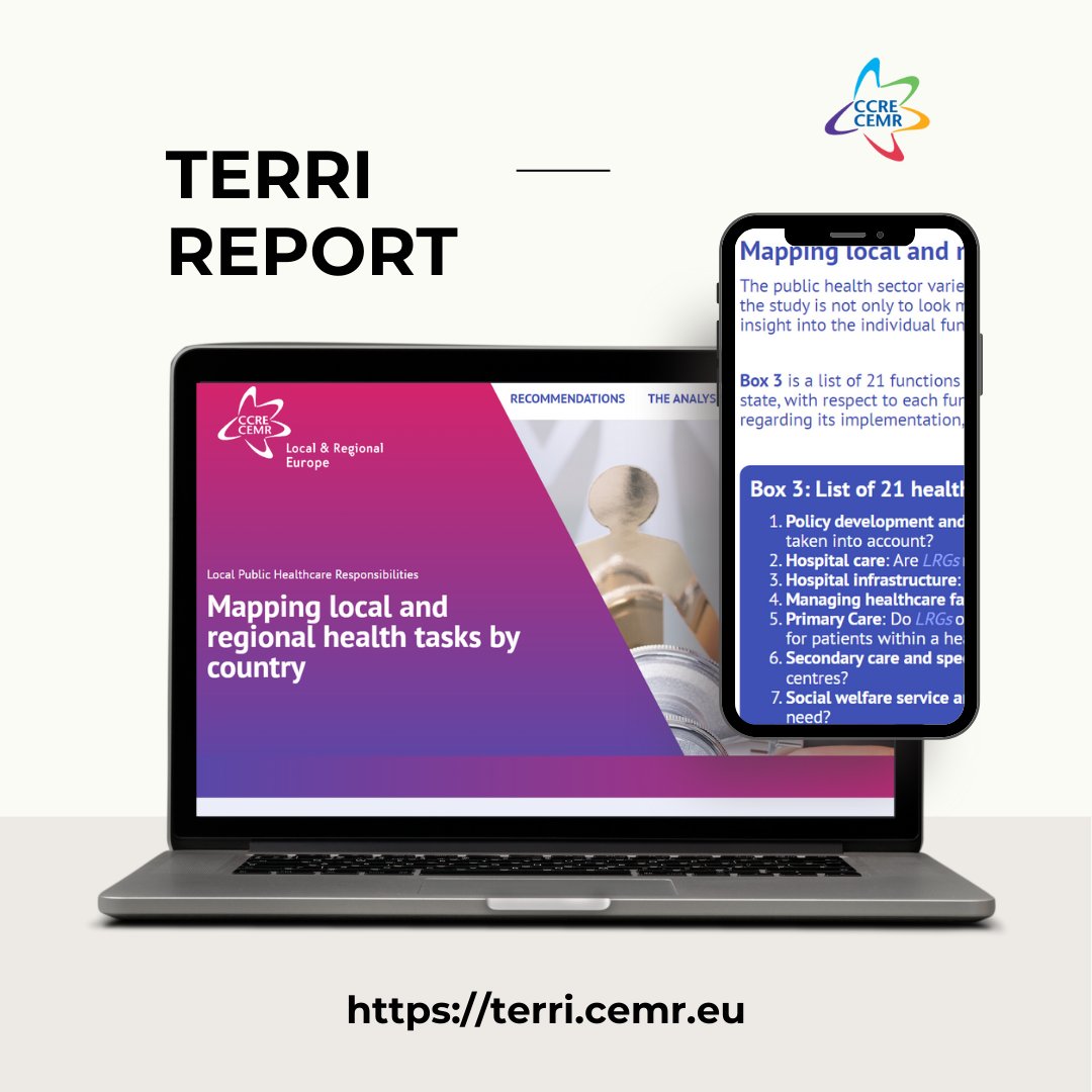 📊 Ahead of #WorldHealthDay, CEMR dispels the notion that #Health is solely a national concern. Many #localgov in Europe also manage health services. Did you know? Dive into our TERRI report for insights: terri.cemr.eu/en/the-analysi… #PublicHealth #LocalGovernance #EU