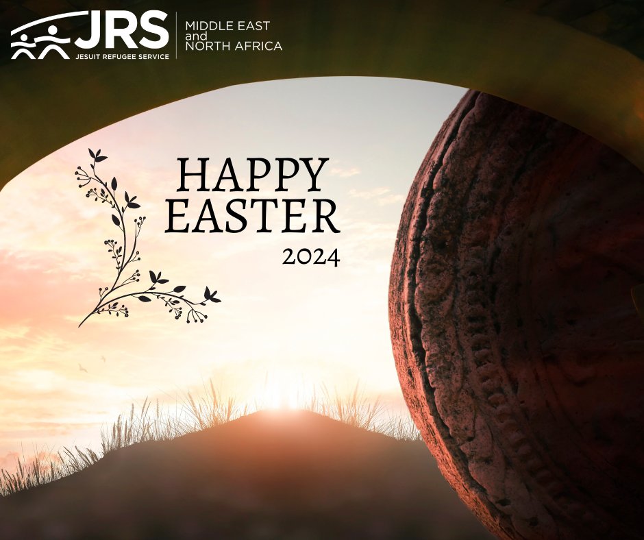 May this Easter season bring renewed hope, love, and blessings to all. 🐣✨ عيد فصح مجيد مليء بالأمل والحب والبركات للجميع. #easter2024 #Easter #عيد_الفصح @JesuitRefugee @jrsusa