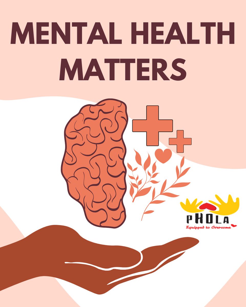 Phola_org's tweet image. Seeking mental health support isn&apos;t a sign of weakness; it&apos;s a courageous step towards healing and growth. When you reach out for help, you are investing in your well-being and unlocking a path to resilience. 
#MentalHealthMatters #SupportIsStrength #pholasupports