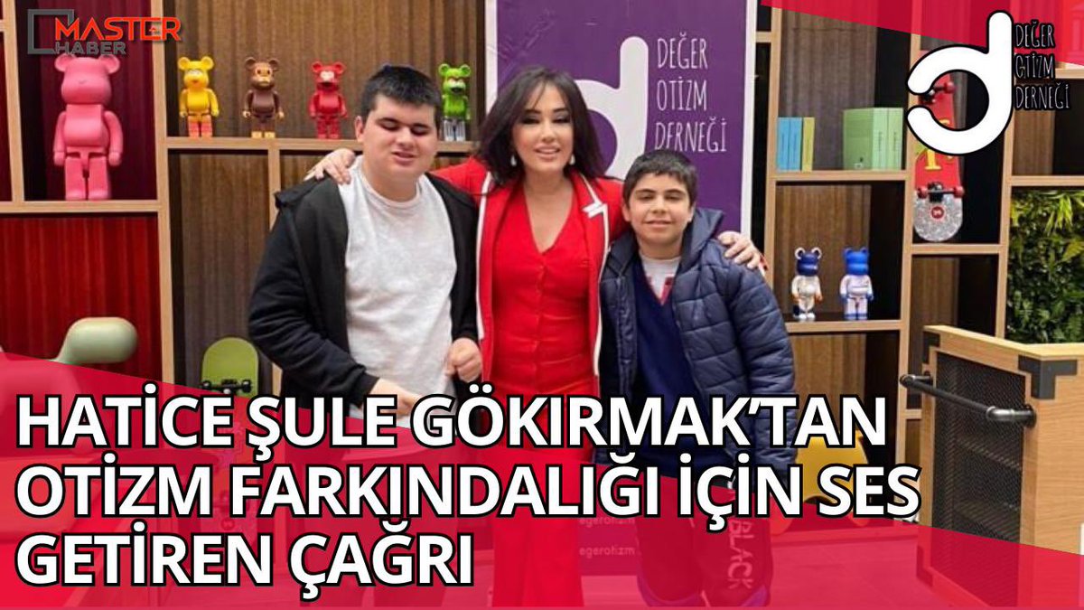 🚨 Hatice Şule Gökırmak'tan otizm farkındalığı için ses getiren çağrı 📣

📲 #otizmekırmızıışıkyak #değerotizm #OtizmFarkındalıkGünü #KırmızıIşıkYak #DünyaOtizmFarkındalıkGünü

🔗 masterhaber.com/genel/hatice-s…