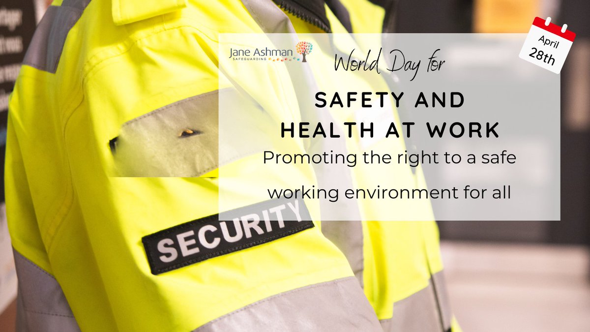 This week is #WorldDayforSafetyandHealthatWork! As a safeguarding expert, I know the importance of creating a safe environment for students and staff in UK schools. Teachers - make sure you prioritise your wellbeing every day, not just today. #safeguarding #schoolsafety 🏫💙