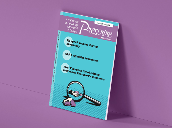 🔎 In the april issue of Prescrire International: - RSVpreF vaccine during pregnancy - GLP-1 agonists: depression - First European list of critical medicines: Prescrire's comments This month's contents ➡ vu.fr/ajWB?action=PI…