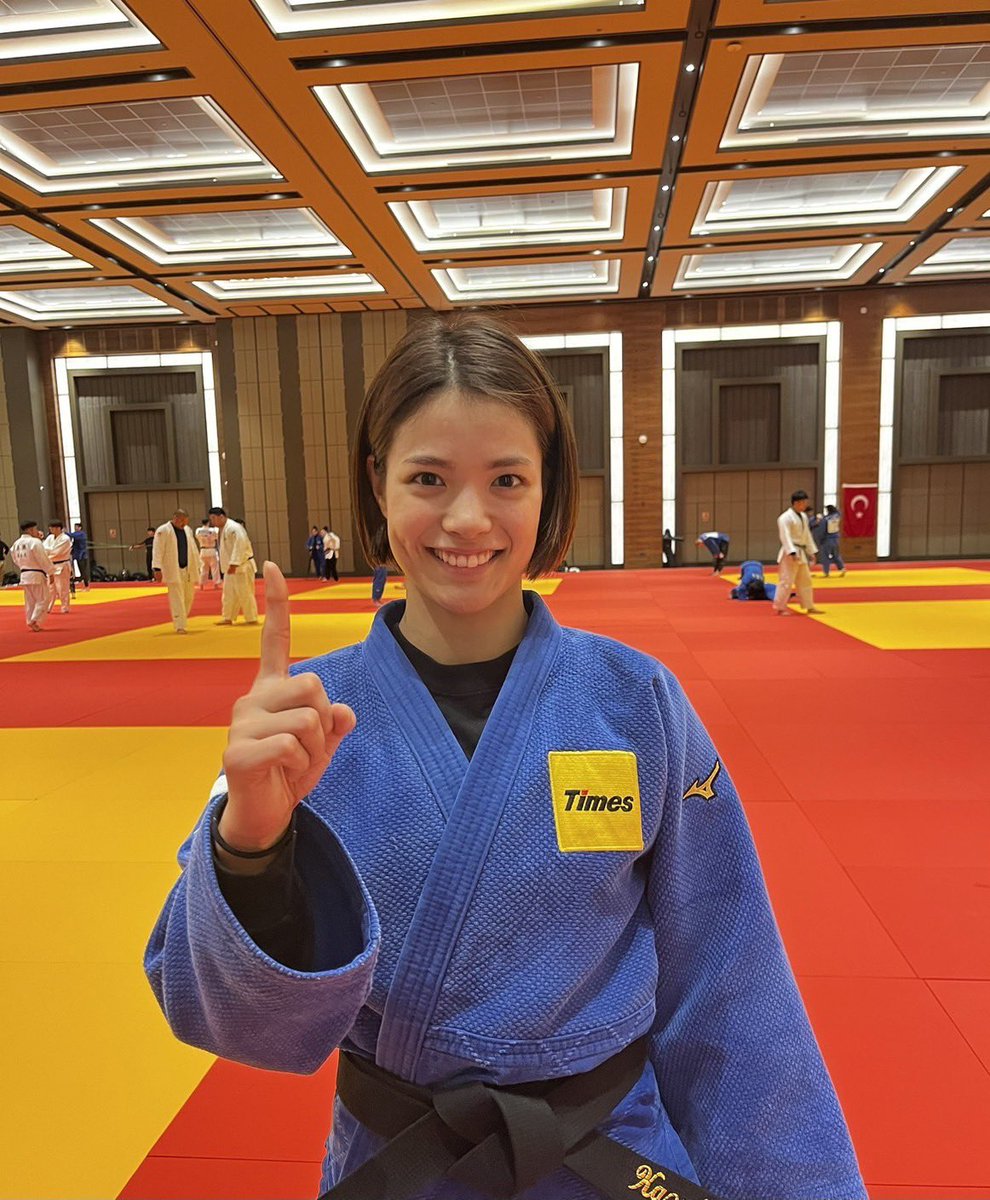 PARK24_JUDOCLUB's tweet photo. 先日、グランドスラム・アンタルヤ に出場した選手達の大会前の様子!

#阿部詩
#阿部一二三
#ウルフアロン https://t.co/1G300g48m7
