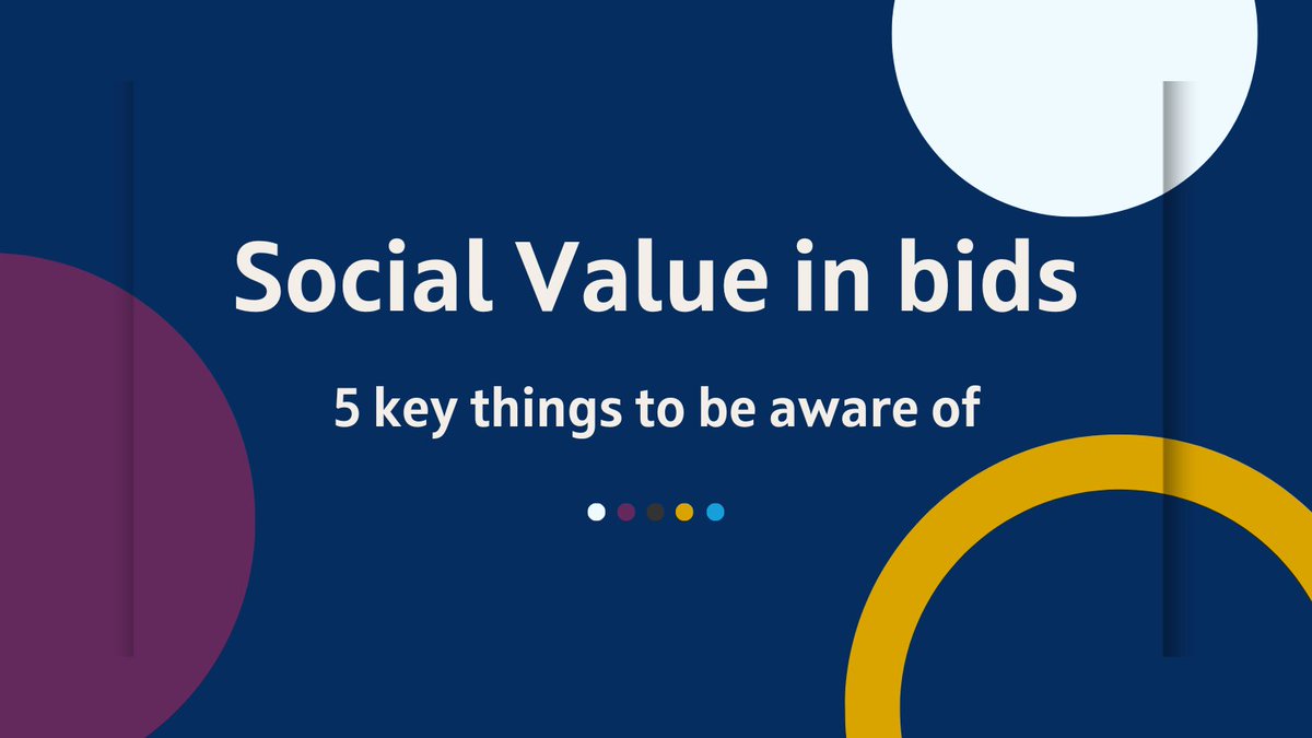 Enhancing bids with social value can be a game-changer in the public sector. Discover the importance of social value in this downloadable infographic. Learn key strategies to incorporate it effectively in your bids > bit.ly/3Vx0lxL Tags #BidStrategy #EthicalProcurement