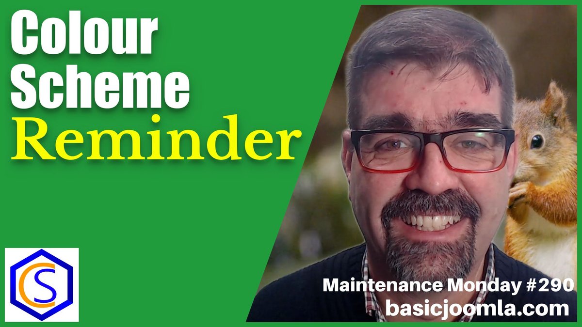 Here's a handy administrator module you can set up to remind you of the colours used on your #Joomla site. Thanks db8.nl youtu.be/bSVkvRRDBw0