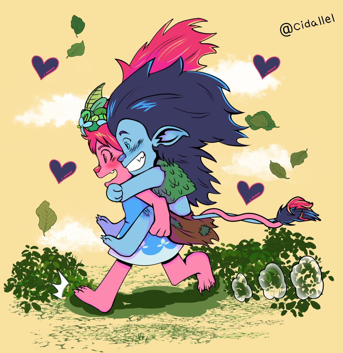 cidallel's tweet image. Broppy Fanfic Recommendation. A lovely story where Poppy, on her way to Bergen Town, meets Branch, who was a breeder in the forest.
archiveofourown.org/works/52942201…
Cute fluffy and they have tails #trolls #fanfiction #broppy #BranchTrolls #poppyTrolls