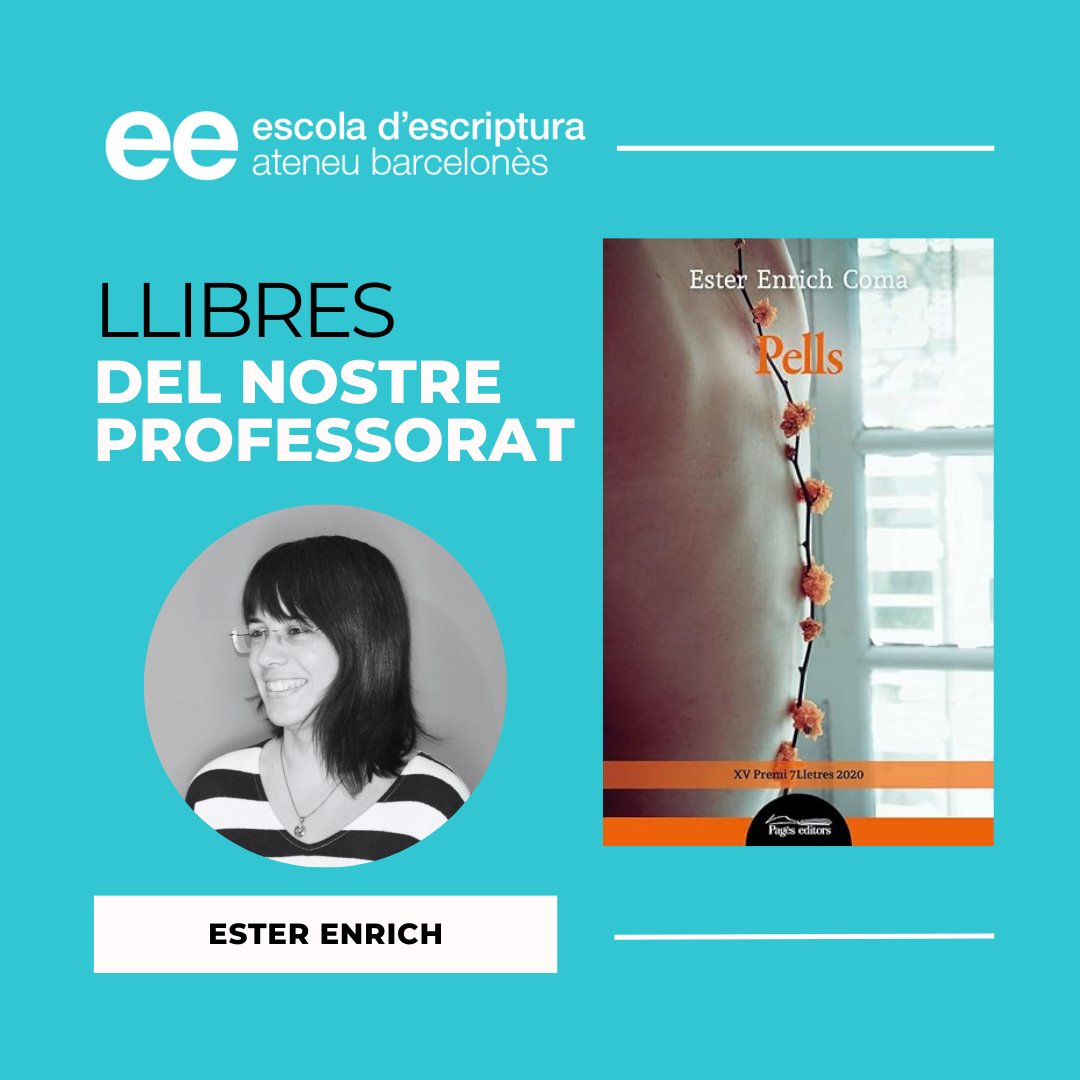 #Elsllibresdelnostreprofessorat #ee 
«Les set protagonistes de Pells mostren la seva forma única  d'entendre el món i la pròpia existència presentant-se com una  matrioixca infinita de sentits i emocions»
<a href="/ester_escrits/">Ester Enrich Coma</a> <a href="/PagesEditors/">Pagès Editors</a>