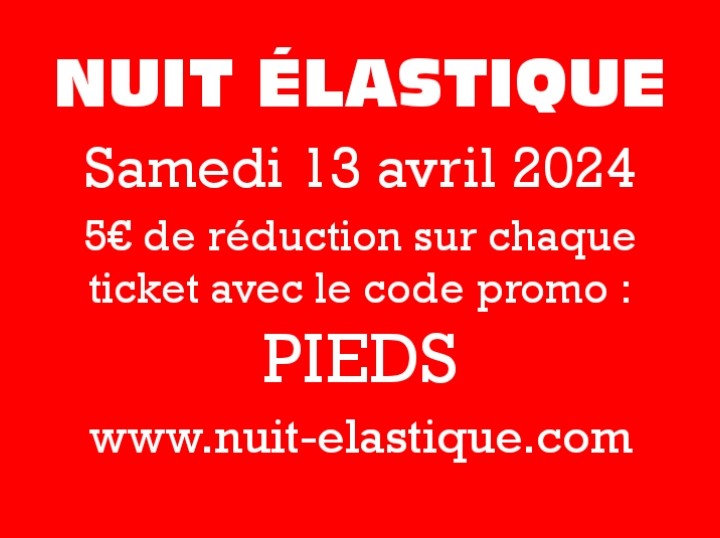 Vous nous suivez sur X ? Vous avez raison ! Vous bénéficiez ainsi de 5€ de réduction sur chaque ticket pour notre prochaine soirée. Tickets disponibles ici : bit.ly/ticketsne238 #nuitelastique