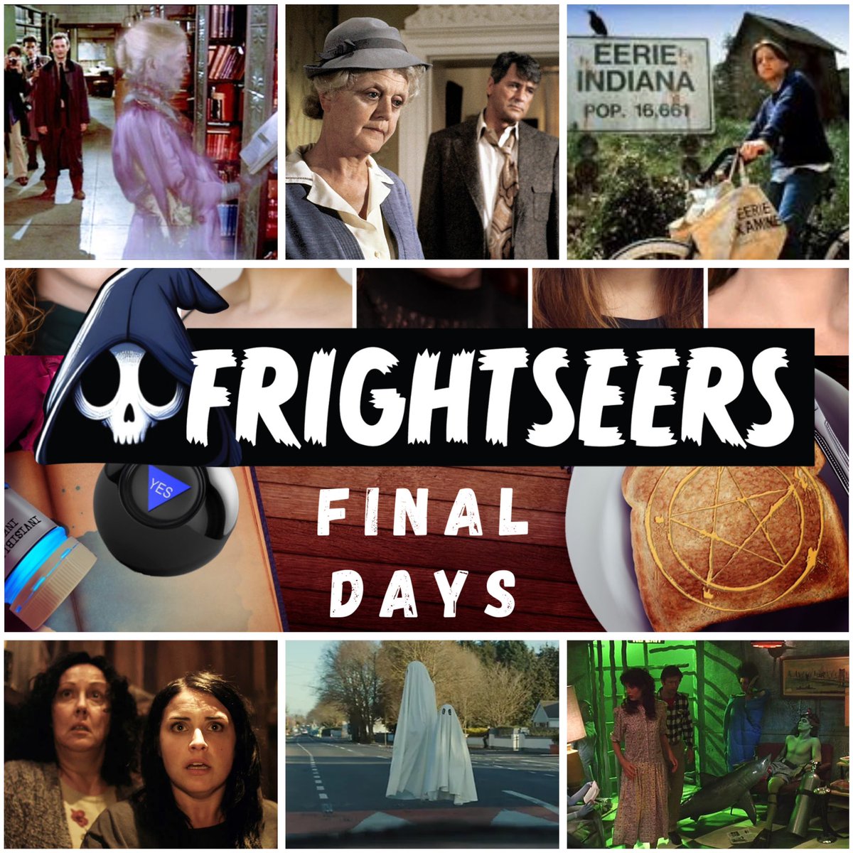 If you know anyone that loves GHOSTBUSTERS, EXTRA ORDINARY, BEETLEJUICE, EERIE INDIANA, HOUSEBOUND or AGATHA CHRISTIE point them in the direction of FRIGHTSEERS, crowdfunding its last 48 hrs. Help us to get close to our crowdfunding goal &amp; make it happen igg.me/at/frightseers