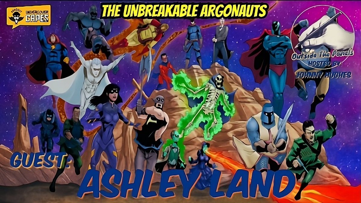 #ICYMI! Hang out now with @johnnyhughes70
for a new #OutsideThePanels as he chats with #ComicBookCreator, #AshleyLand (@AshWriting97) about his project on @Indiegogo, The Unbreakable Argonauts, & more... #comics #comicbooks #podcast --->   youtu.be/NA9Sv-xCm9g
