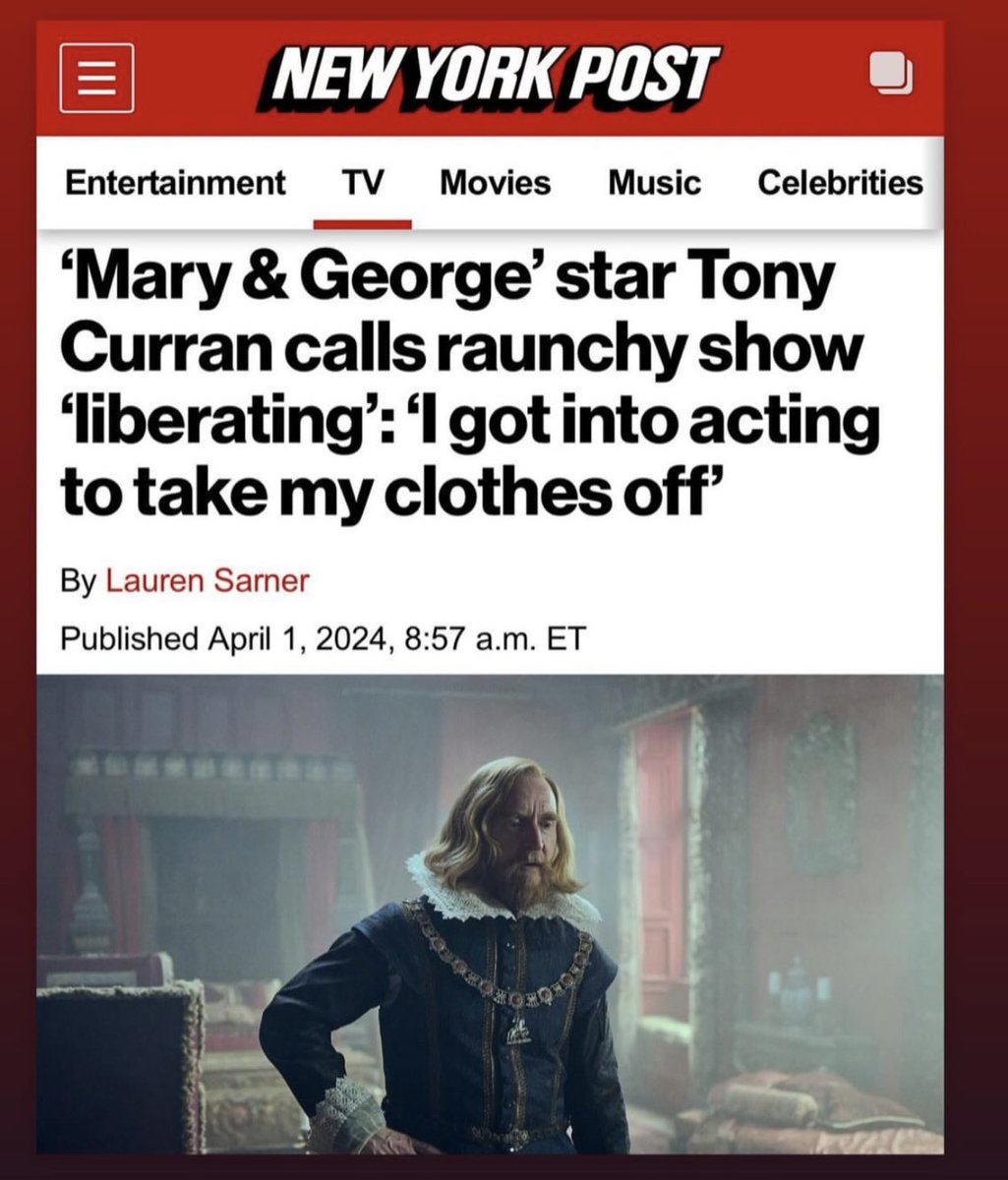 nypost.com/2024/04/01/ent… @newyorkpost #MaryandGeorge 👑