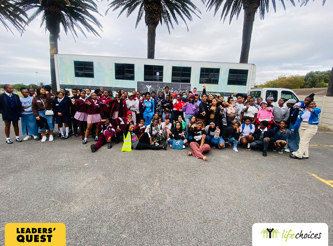 Leadership training is Saturday packed full of activities at Life Choices' campus in Lansdowne. Each learner attends leadership training at least once a term. In the first term, the Grade 10s had an induction to leadership and went through a range of leadership principles.