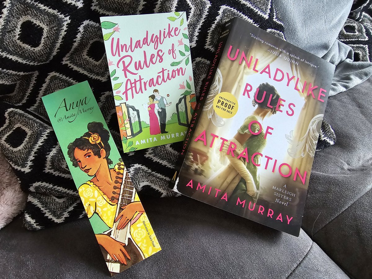 Look what arrived @AmitaMurray ❤️❤️ thank you so much sending.

#unladylikerulesofattraction will be out in the UK on 23.5.24 

This is the second book in the #marleighsisterseries I absolutely loved Unladylike Lessons in Love so I know I'm going enjoy reading this one!