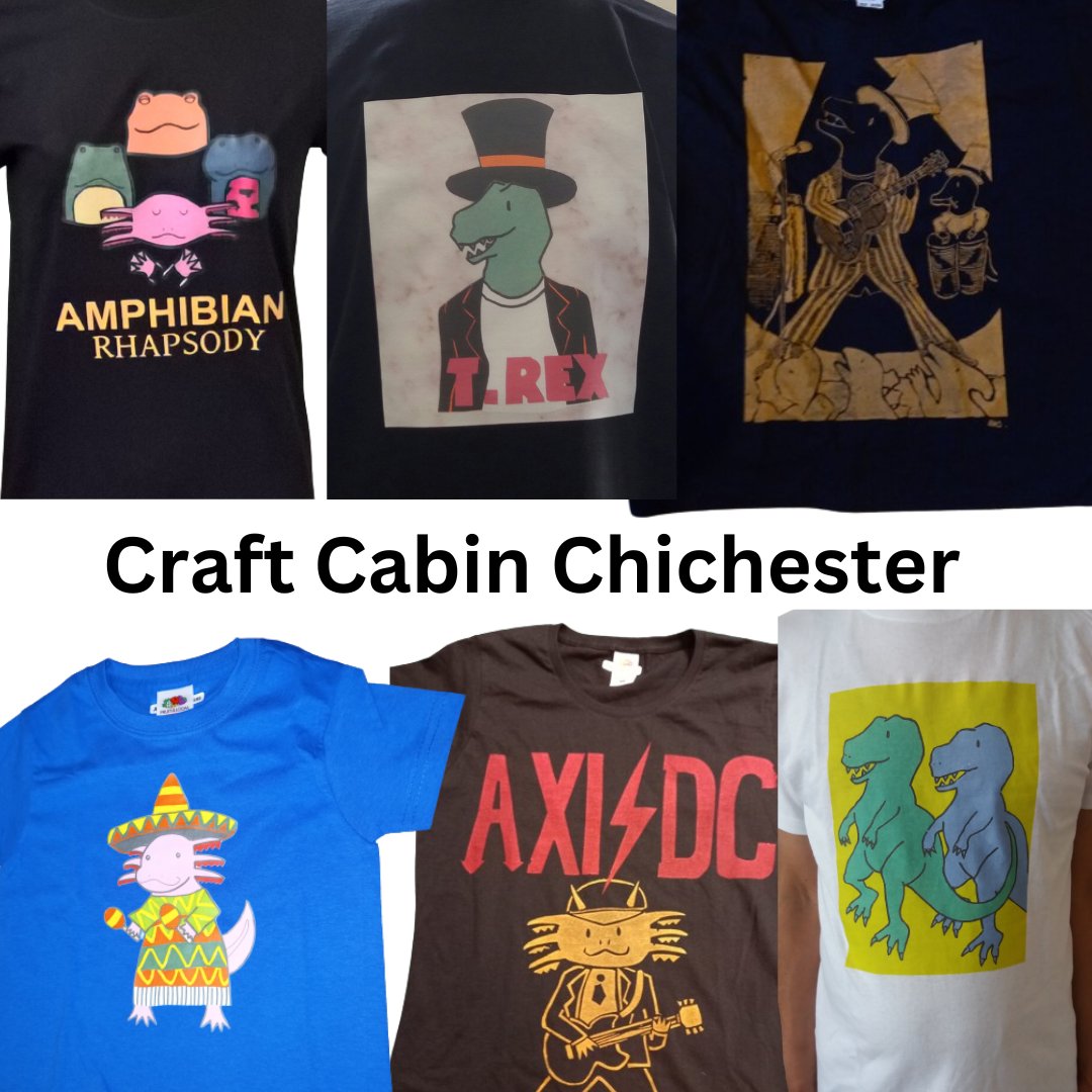 Some of my T-shirts are available for sale at the fabulous Craft Cabin Chichester .Awesome items available by crafters, artists, designers! #chichester #chichesterbusinesses #sussex #elevenseshour #tshirt #ukcraft #shopindie #smartsocial #smallbiz #craftcabin #Britcrafthour #sb