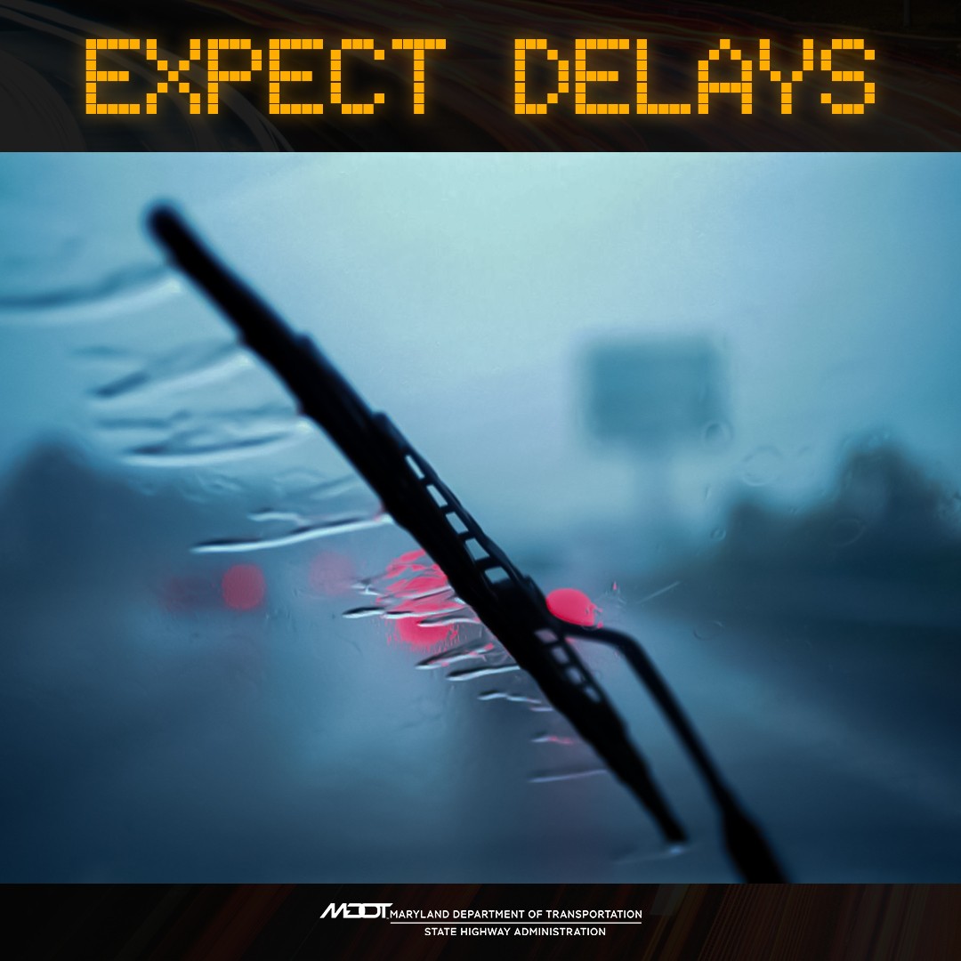 MDSHA's tweet image. Reminder to drivers – add extra commuting time for the Tuesday AM &amp;amp; PM rush hours. Both tunnels will experience higher traffic volumes. Plan ahead if driving on I-695 and other major routes. chart.maryland.gov #KeyBridgeNews