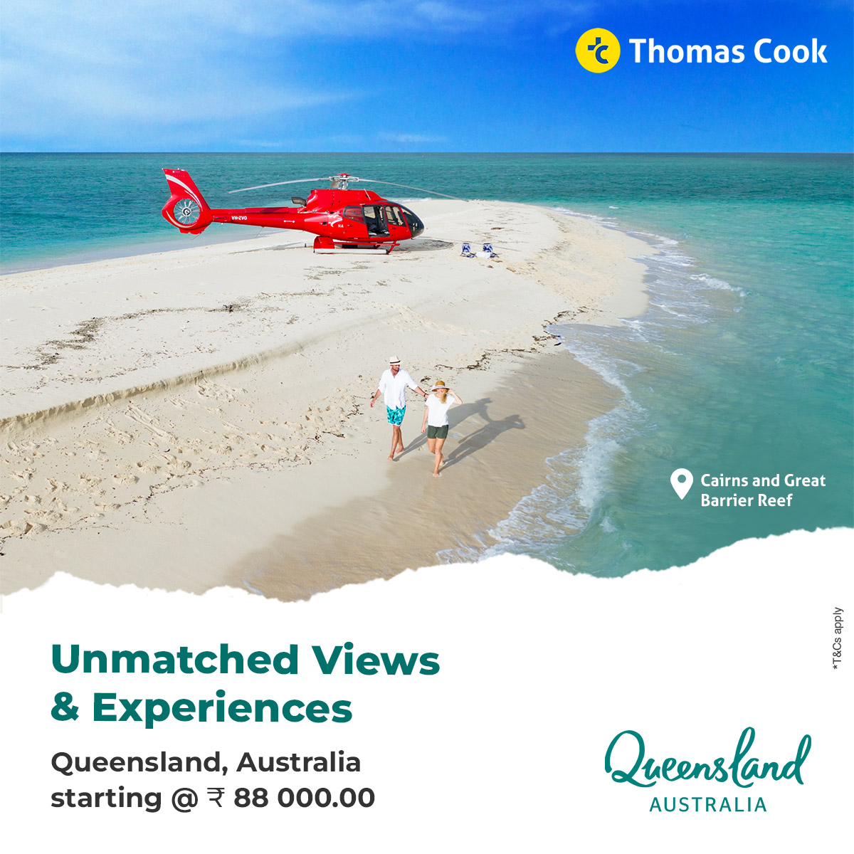 🌴 Dreaming of a vacation in Queensland, Australia? Look no further! Dive into the mesmerizing views of pristine beaches & endless coastlines. Book your trip now and make unforgettable memories! 🐨☀ Holidays starting @ Rs. 88,000/- Book Now - bitly.ws/3epUp