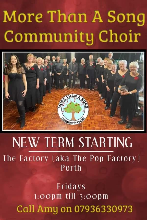 More than a Song are an local inclusive community four part natural voice choir & we can’t wait to hear what they’ve got in store for us in the summer. you can book your tickets for just £15 for the whole weekend, or £7.50 for 3-18s here raft.cymru or via link in bio