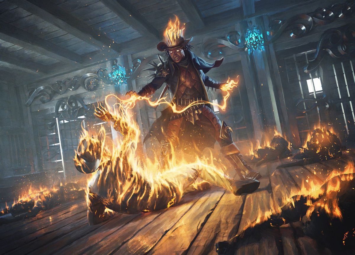cristi_426's tweet photo. "Kaervek, the Punisher" for Outlaws of Thunder Junction.

AD: Taylor Ingvarsson 

#mtg #mtgart #MTGOTJ #MTGThunder https://t.co/gt3442m0Fb