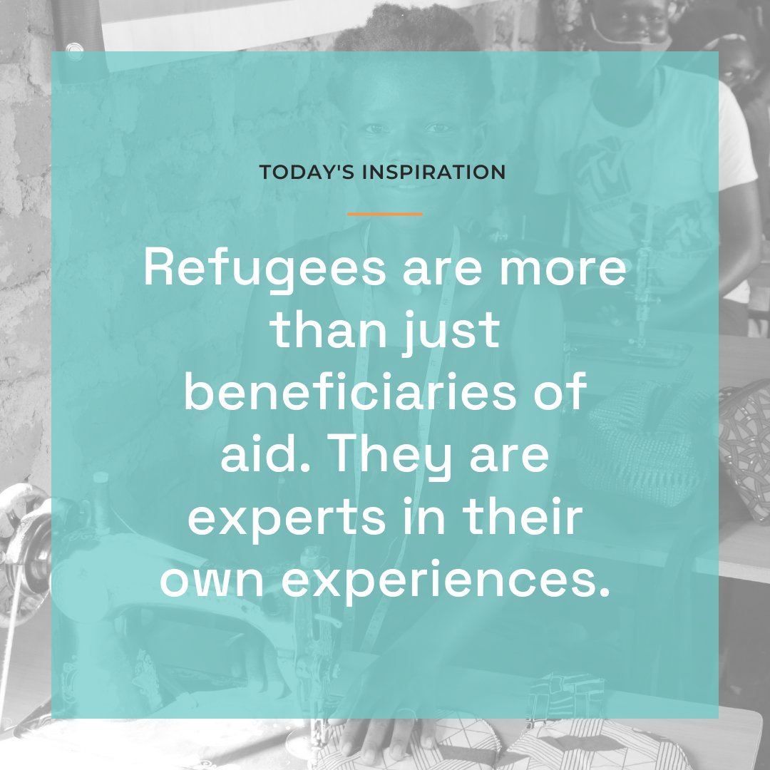 If you want refugees to live better lives, then give them the power to decide.
#standwithrefugees #fundrefugees