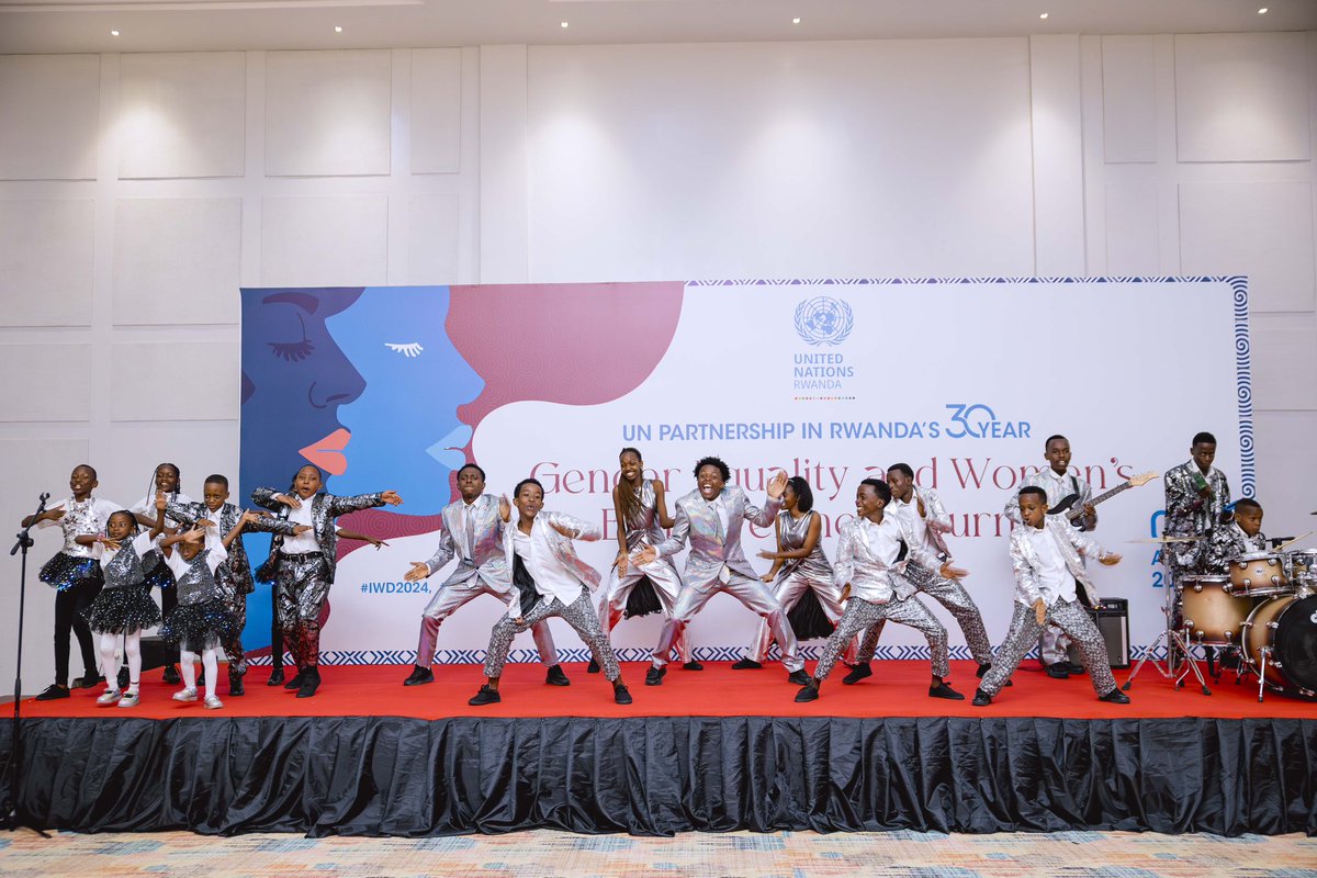 This morning, the UN family in Rwanda held a joint celebration of #IWD2024, to celebrate the remarkable journey of partnership with @RwandaGov for the past 30yrs towards achieving gender equality &women’s empowerment & reflect on women’s crucial role to the country’s development.