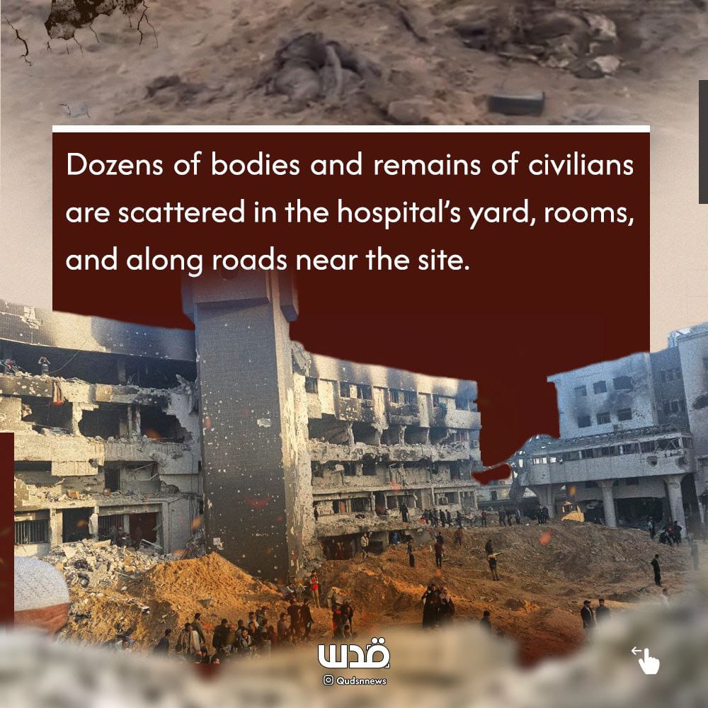 Compassion_1234's tweet photo. The massacre at #AlShifa_Hospital in Gaza is the latest episode in a seemingly endless series of atrocities committed by the 🇮🇱 IOF in Gaza. Here's the story. 👇@UN @UNHumanRights @WHO #IsraeliNazis #IsraeliButchers #IsraeliCrimes #IDFTerrorists #SaveGazaLives #GazaGenocide https://t.co/rYBgtzru93
