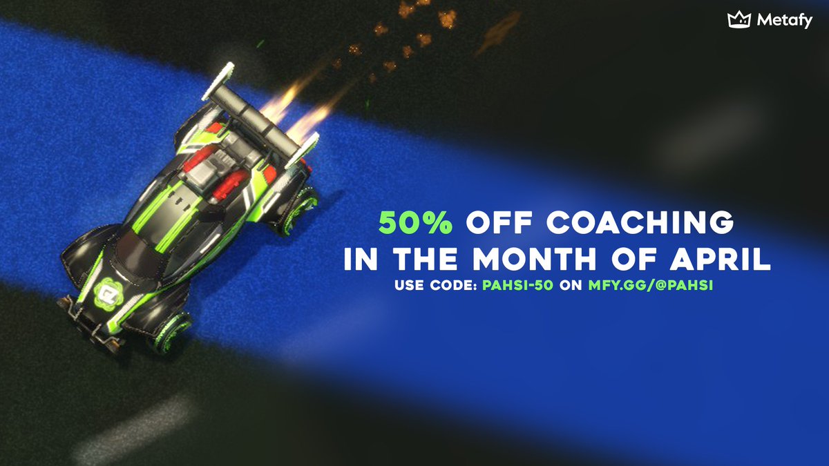 to celebrate my first month on <a href="/TryMetafy/">Metafy</a>, coachings will be 50% off with the code: PAHSI-50 🥳

mfy.gg/@pahsi 
mfy.gg/@pahsi 
mfy.gg/@pahsi

also, I will give away 2 FREE COACHINGS to people who retweet and like this tweet😼