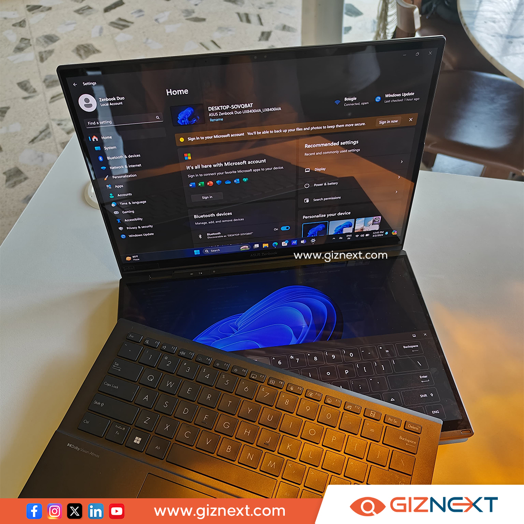 GizNext's tweet photo. Sneak Peak before Launch 👀
Asus Zenbook Duo Media Briefing 💻
📍 Location - Delhi
.
.
.
#LetsDUOIt #ASUSZenbookDUO #AiPoweredPC #ASUSIndia #giznext https://t.co/XXW5TryPC0