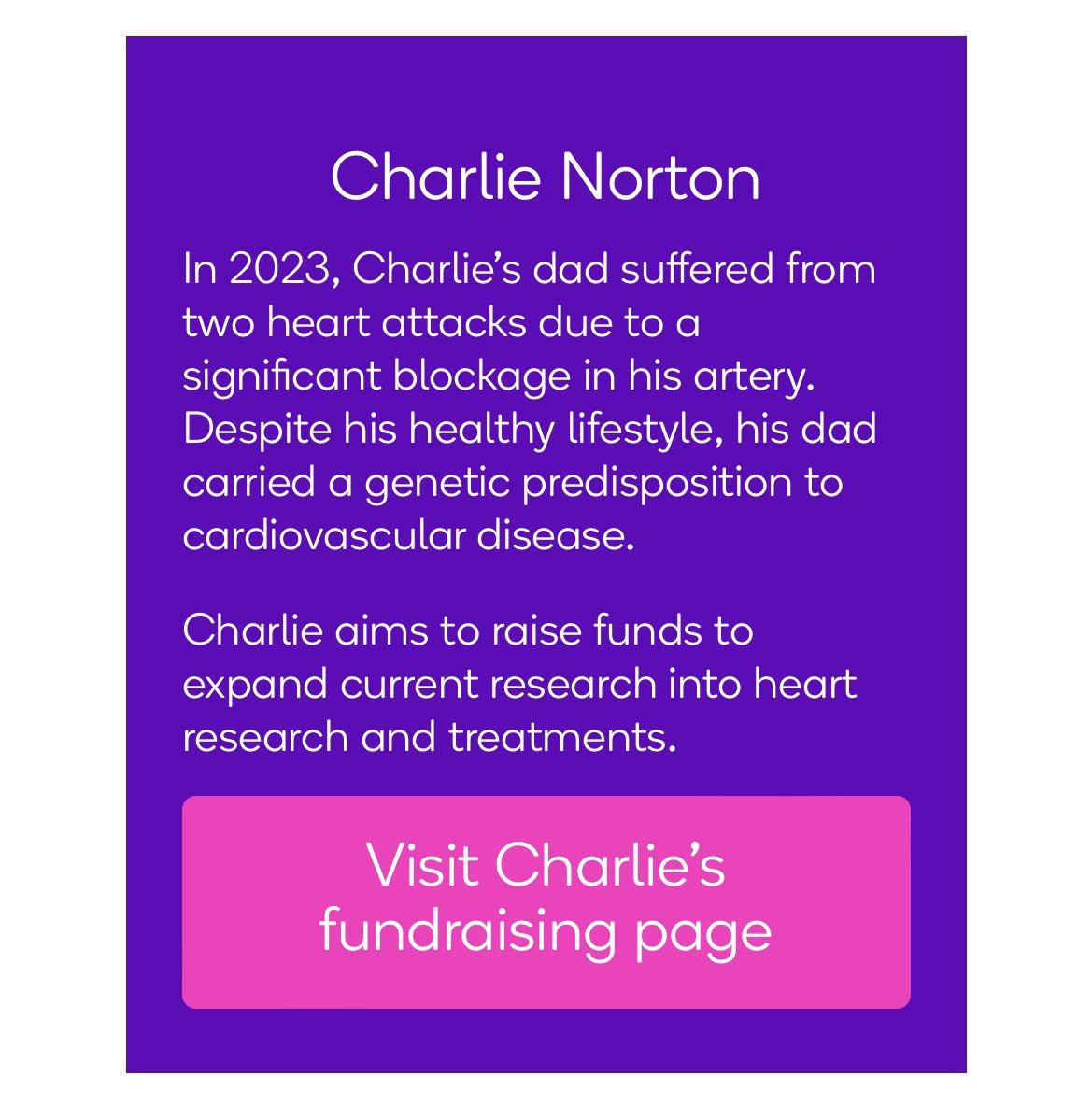 19 Days until I run the @LondonMarathon For @heartresearchuk ❤️ If you would like to donate to a great cause, please find the link below: 2024tcslondonmarathon.enthuse.com/pf/charlie-nor…