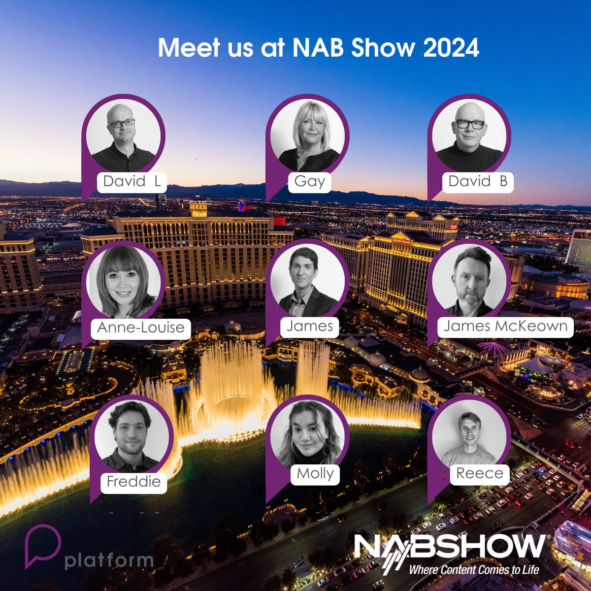 We can’t wait to be back in Las Vegas for this year’s NAB Show! Meet the team delivering success for many of the show’s most talked about brands. Drop us a note if you’d like to meet up - it will be great to see you. #NABshow #mediatech #strategy