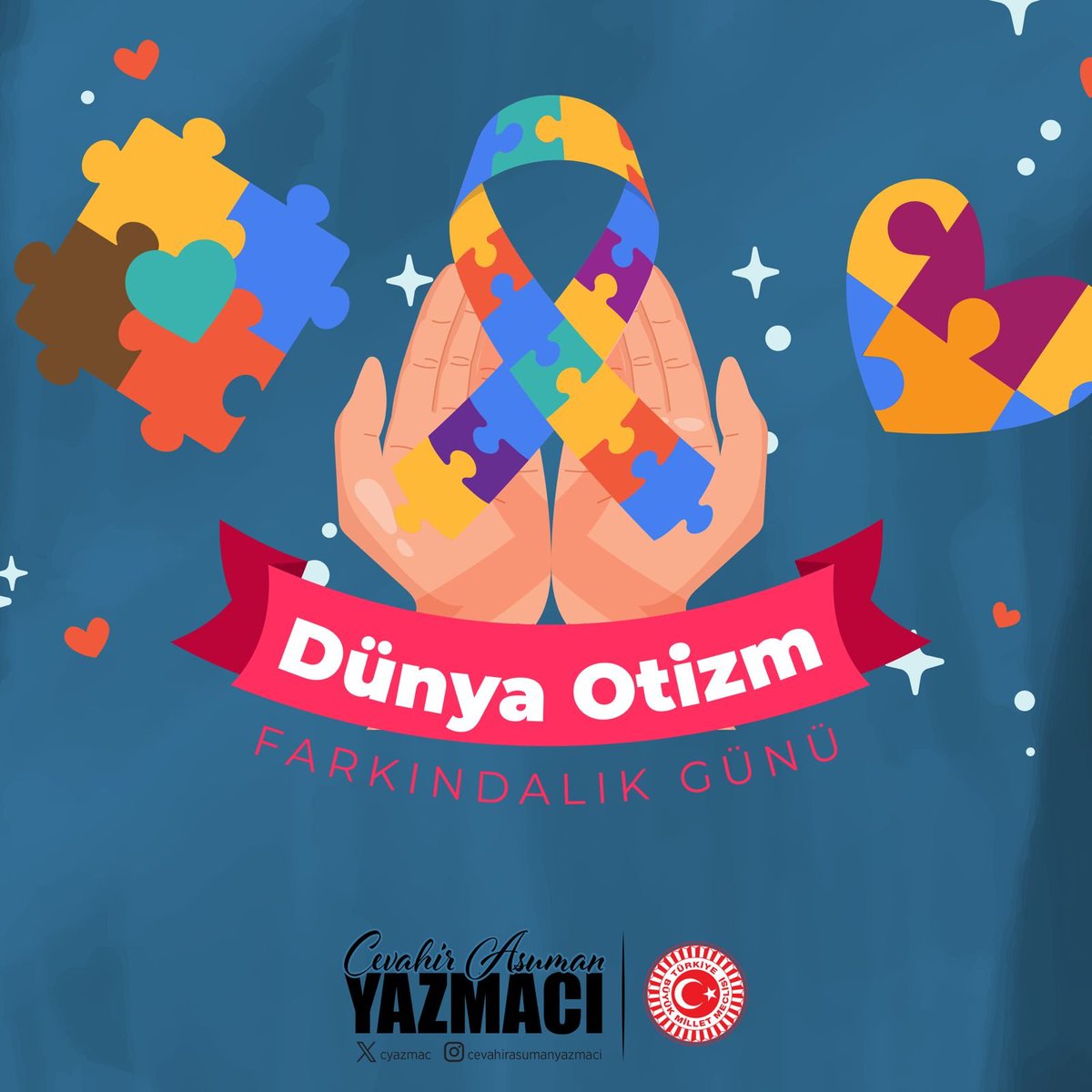 Otizm, bir eksiklik değildir. Biz farklılıklarımızla büyük bir aileyiz.

#DünyaOtizmFarkındalıkGünü