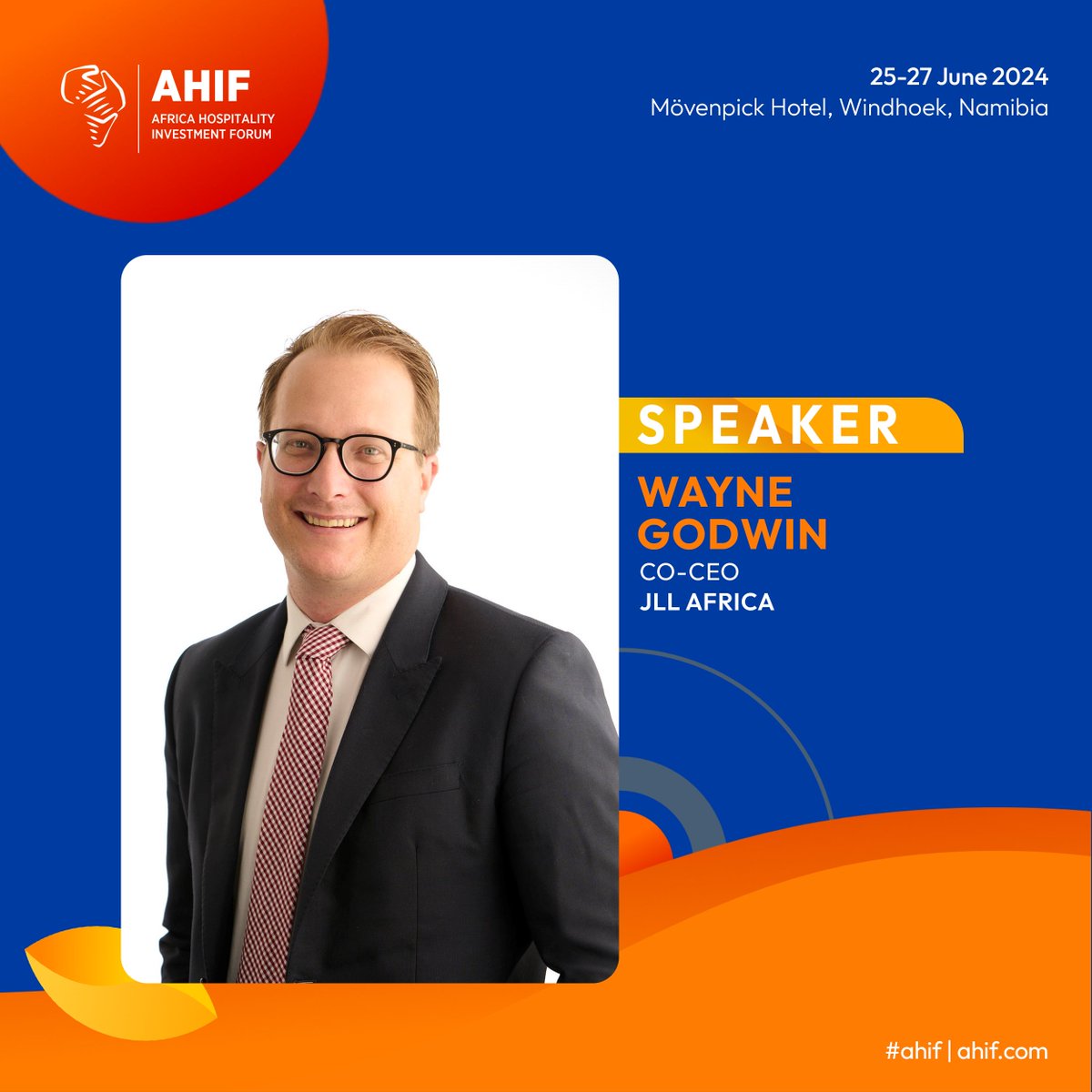 Wayne, Co-CEO, JLL Africa, is a preeminent advisor with over 13 years of experience navigating the dynamic hotel market across Sub-Saharan Africa. Register for AHIF and unlock the full potential of your Sub-Saharan Africa ventures at AHIF 2024. hubs.la/Q02rsXXd0