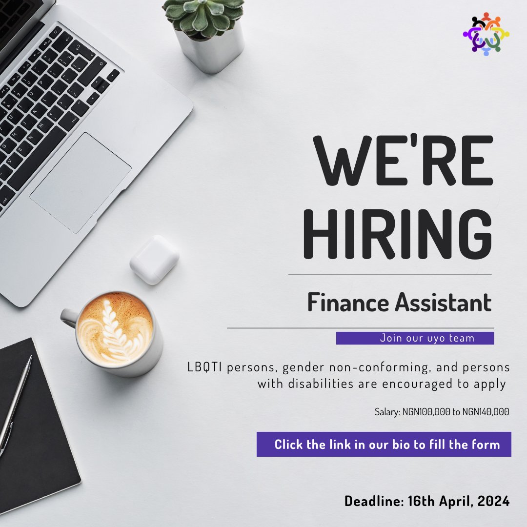 IGE-SRH is searching for a Finance Assistant and an Executive Assistant to join our team.

Are you an LBQTI individual with a heart for social justice and a drive for LBQTI advocacy? Then, this opportunity is for you!

Click the link in our bio to apply.

#IGESRH #wearehiring