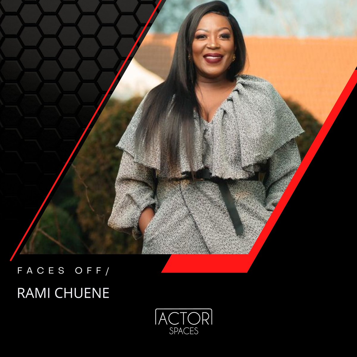 actorspaces's tweet photo. FACES OFF | RAMI CHUENE 🎭

Rami Chuene is a South African actress best known for her soapie roles as Thato on https://t.co/gX1fZJPYNn’s Scandal! and as Khomotjo Mojalefa on SABC2’s Muvhango.

Here are a few Faces off Rami Chuene: 

Backstage (2000) as Pearl
Hijack Stories (2000) as Jolly 
Scandal (2005) as Thato 
Inkaba (2012) as Pertunia
Muvhango (2013) as Khomotjo Mojalefa
It’s complicated (2015) as Nomusa 
Abo Mzala (2015) as Lala
Sokhulu and Partners (2016) as Dr Ngwane
Harvest (2017) as Lindiwe
The Queen (2017) as Gracious Mabuza
The Republic (2019) as Victorious 
Isono (2020) as Jumima 
How to Ruin Christmas (2020) as Aunt Grace
The Cry of Winnie Mandela (2024) as Mannete 

#ActorSpaces
#FacesOFF
#RamiChuene