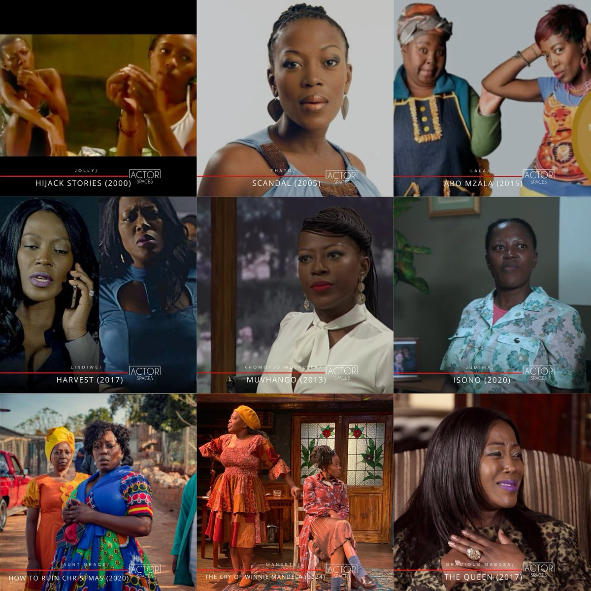 FACES OFF | RAMI CHUENE 🎭

Rami Chuene is a South African actress best known for her soapie roles as Thato on e.tv’s Scandal! and as Khomotjo Mojalefa on SABC2’s Muvhango.

Here are a few Faces off Rami Chuene: 

Backstage (2000) as Pearl
Hijack Stories (2000)