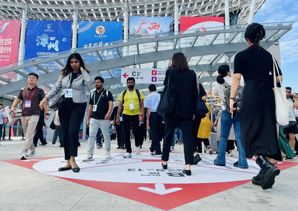 🥳🎉🎉The 135th session of the @cantonfair will be held in #Guangzhou, South China's #Guangdong province, from April 15 to May 5.

The exhibition area of this session is 1.55 million square meters, with 28,600 businesses participating in the export exhibition.🍑🫒 #OnInGD