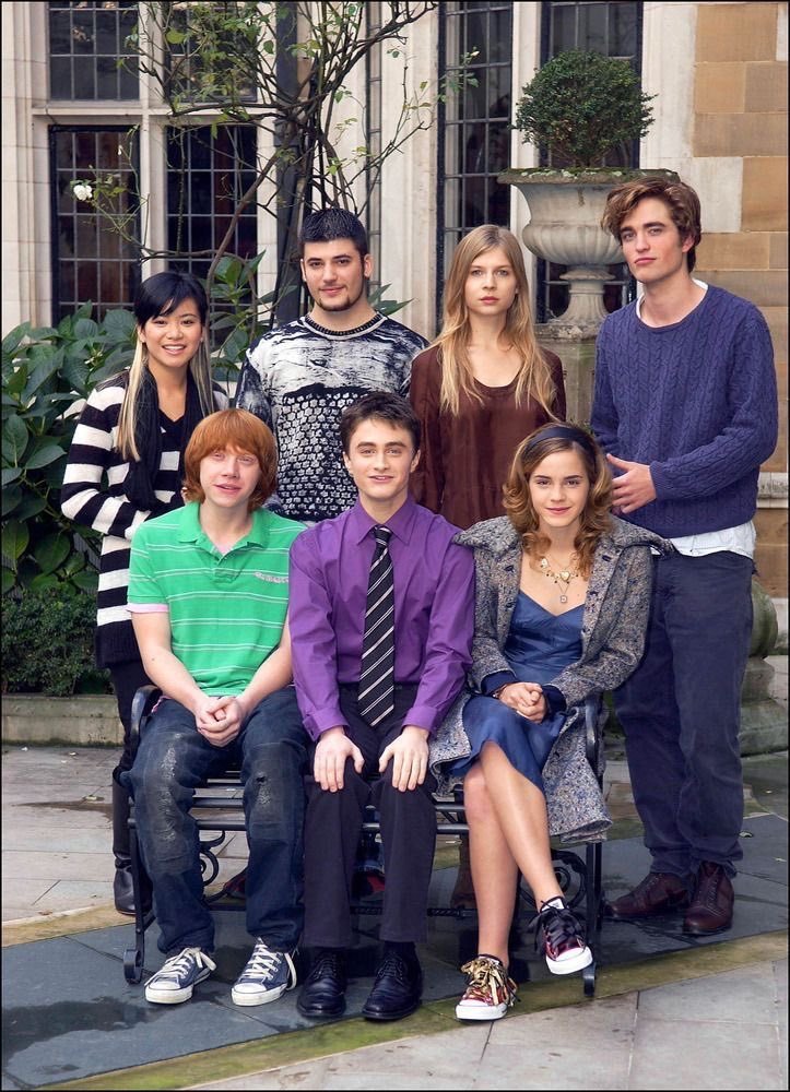 the cast of harry potter & the goblet of fire, 2005