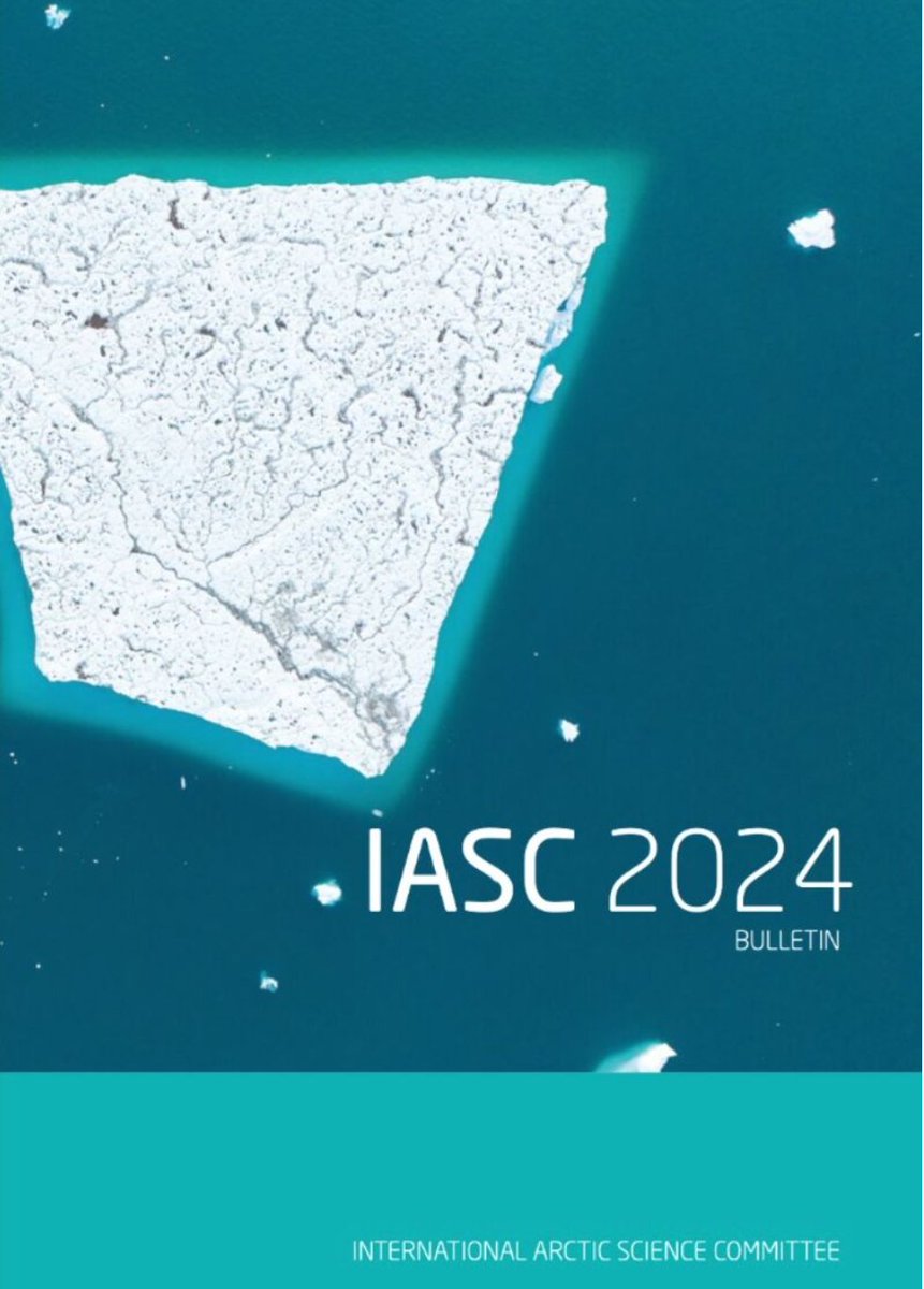 At the IASC Council Meeting during #ASSW2024 in Edinburgh, Scotland, UK, IASC released its 2024 Bulletin, reporting on the IASC-supported activities over the past years. Free download -> iasc.info/about/publicat…