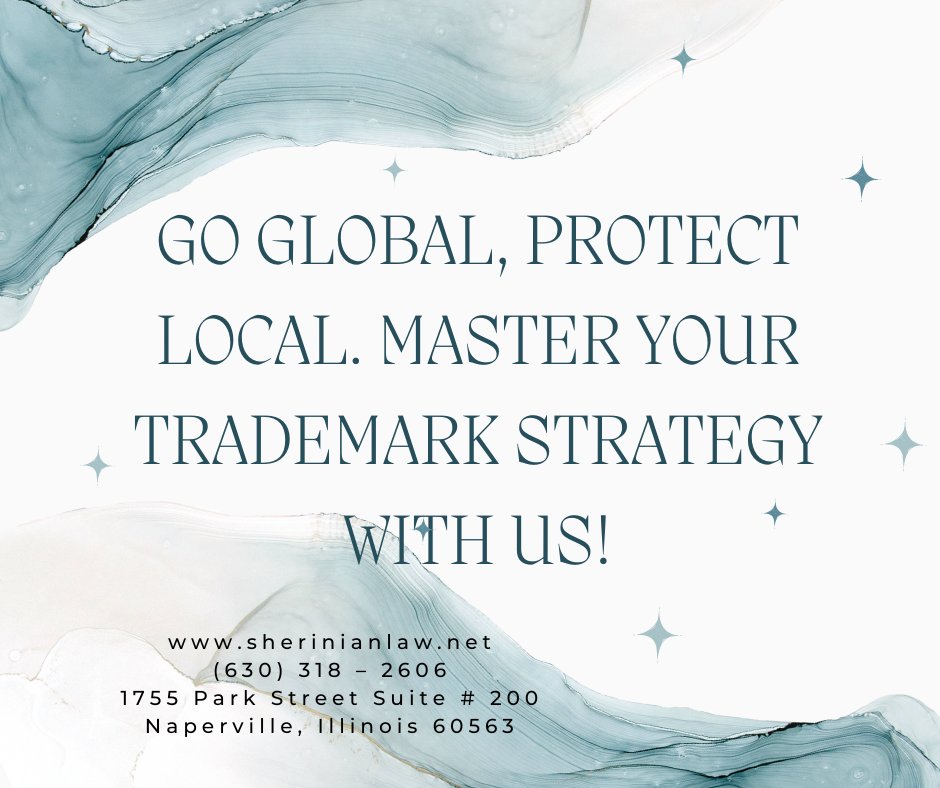 Go global, protect local. Master your trademark strategy with us. #GlobalBrandProtection #KonradSherinianLaw