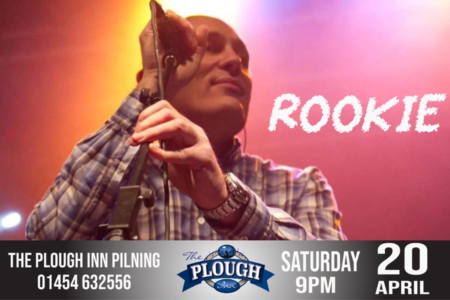 Rookie Covers from 60’s to 2000’s including Oasis, Pulp, George Michael, Elton John, The Killers, Queen, The Beatles, Stereophonics, Madness and many more. 20 April. 8.00pm. Plough Pilning, Pilning Street, Nr Pilning, Bristol, BS35 4JJ. theploughpilning.co.uk/event/rookie-4