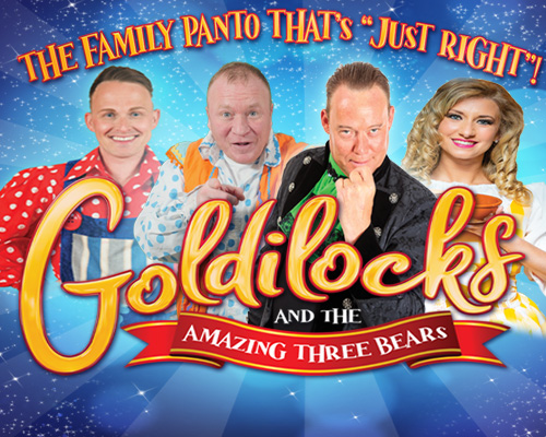 It's Easter Panto week! Goldilocks runs from Tuesday 2 - Thursday 4 April. Starring Brindley panto favourites Rebecca Lake, and Andrew Curphey plus Coronation Street star Steven Arnold and Eastender and Strictly Come Dancing Star Ricky Groves. Tickets: ow.ly/SeNc50R6m5x