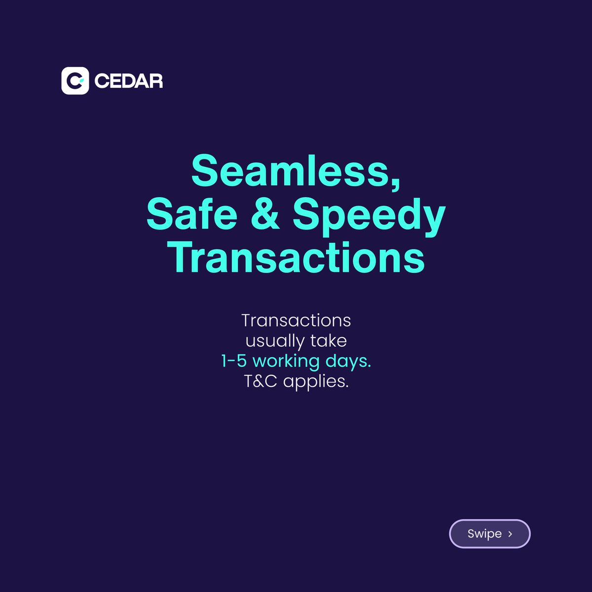 cedar_money's tweet photo. Transform your business with Cedar’s secure, seamless, and speedy payment solution.
Unlock new opportunities and simplify your transactions today. 🚀💵🌍
#CederAwareness #PaymentsSolution #EmpoweringBusinesses #SME #GlobalTransactions #AfricanBusinesses https://t.co/6FGsUq8TEg